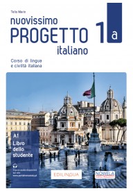 Nuovissimo Progetto Italiano 1A podręcznik + zawartość online ed. PL - Nuovissimo Progetto Italiano 1B|podręcznik|włoski| liceum|klasa 2|MEN - Książki i podręczniki - język włoski - 