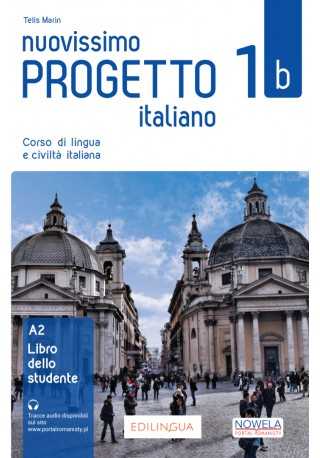 Nuovissimo Progetto Italiano 1B podręcznik + zawartość online ed. PL - Książki i podręczniki - język włoski