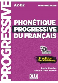 Phonetique progressive du francais intermediaire 2ed A2-B2 podręcznik do nauki fonetyki języka francuskiego - Kompetencje językowe - język francuski - Księgarnia internetowa (3) - Nowela - - 