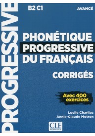 Phonetique progressive du francais avance 2ed B2-C1 klucz do nauki fonetyki języka francuskiego - Kompetencje językowe - język francuski - Księgarnia internetowa (3) - Nowela - - 