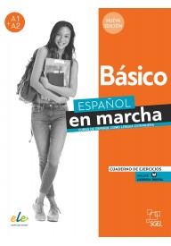Nuevo Espanol en marcha basico A1+A2 ed. 2021 zeszyt ćwiczeń do nauki języka hiszpańskiego - Codigo Ele 2 podręcznik + CD - Nowela - Do nauki języka hiszpańskiego - 