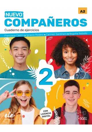 Companeros 2 ćwiczenia do nauki języka hiszpańskiego ed. 2021 - Do nauki języka hiszpańskiego