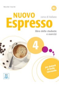 Nuovo Espresso 4 podręcznik + ćwiczenia + audio online - Seria Nuovo Espresso - Nowela - - Do nauki języka włoskiego