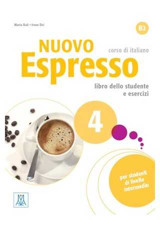 Nuovo Espresso 4 podręcznik + ćwiczenia + audio online - Do nauki języka włoskiego