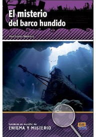 Misterio del barco hundido książka + CD - Książki po hiszpańsku do nauki języka - Księgarnia internetowa (7) - Nowela - - 