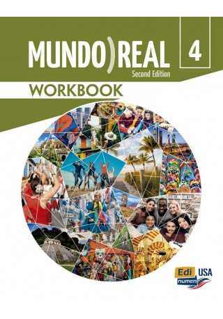 Mundo Real International 4 ćwiczenia - Do nauki języka hiszpańskiego