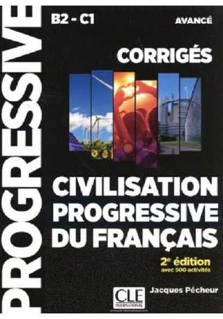 Civilisation progressive du francais niveau avance klucz ed.2021 - Książki i podręczniki - język francuski