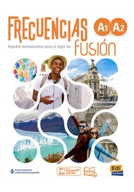 Frecuencias fusion A1+A2 podręcznik do nauki języka hiszpańskiego. - Frecuencias B1 podręcznik do hiszpańskiego. Młodzież liceum i technikum. Dorośli. Szkoły językowe. - Nowela - Do nauki języka hiszpańskiego - 
