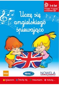 Uczę się angielskiego śpiewająco + CD audio - Uczę się włoskiego śpiewająco książka z piosenkami dzieci 3-6 lat - Seria uczę się śpiewająco ASSIMIL - 