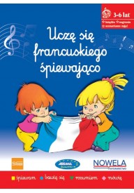 Uczę się francuskiego śpiewająco książka z piosenkami 3-6 lat - Uczę się niemieckiego śpiewająco książka z piosenkami dzieci 3-6 lat - Seria uczę się śpiewająco ASSIMIL - 