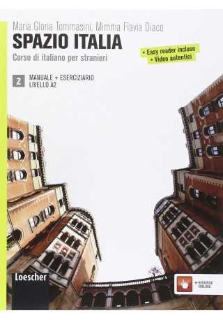 Spazio Italia 2 podręcznik + ćwiczenia - Do nauki języka włoskiego