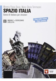 Spazio Italia 1 podręcznik + ćwiczenia - Educare alla vita - Nowela - - 