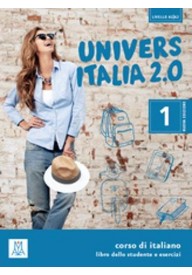 UniversItalia 2.0 A1/A2 podręcznik + ćwiczenia + 2 CD - Spazio Italia 4 podręcznik + ćwiczenia + DVD - Do nauki języka włoskiego - 
