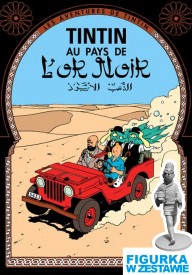 Tintin au Pays de L'or Noir - Komiksy francuskie dla dzieci - Księgarnia internetowa - Nowela - - 