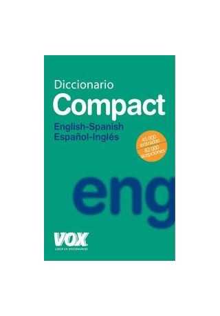 Diccionario Compact ingles-espanol espanol-ingles 