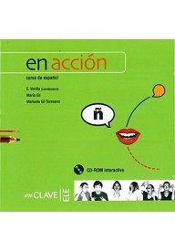 En accion 1 CD ROM - En accion 3 ćwiczenia + CD audio - Nowela - - 