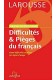 Dictionnaire diffcultes & pieges du francais