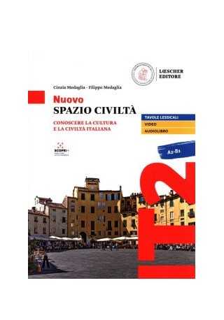 Nuovo Spazio civilta A2-B1 podręcznik + zawartość online - Do nauki języka włoskiego