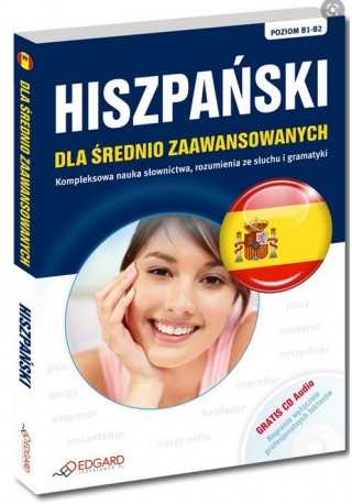 Hiszpański dla średnio zaawansowanych książka + CD audio 