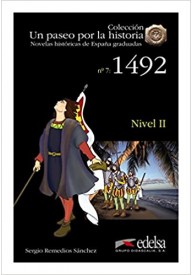Paseo por la historia: 1492 + audio do pobrania A2 - Dominio alumno /ed. 2016/ - Nowela - Książki i podręczniki - język hiszpański - 