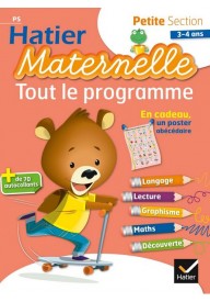 Tout le programme petite section - Dzieci - Język francuski - Podręczniki - Szkoły językowe (3) - Nowela - - Do nauki francuskiego dla dzieci.