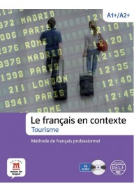 Francais en contexte Tourisme książka + CD audio A1+/A2+ - Editions Maisons des Langues - Nowela - - 