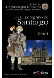 Paseo por la historia: Peregrino a Santiago + audio do pobrania A1 - Misterio en Cartagena de Indias książka + CD audio - Nowela - - 