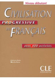 Civilisation progressive du francais debutant livre - Diversites culturelles et enseignement du francais dans mond - Nowela - - 