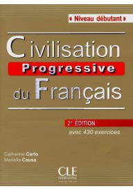Civilisation progressive du Francais niveau debutant + CD - "France des institutions" Rene Bourgeois PUG - - 