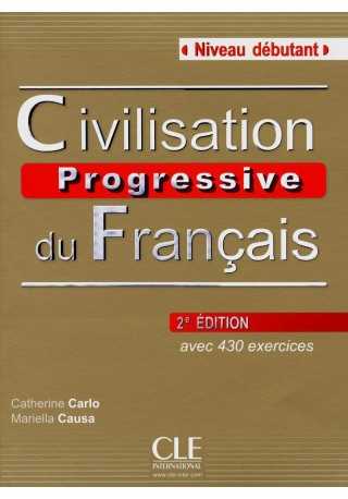 Civilisation progressive du Francais niveau debutant + CD 