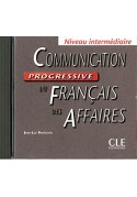 Communication progressive du francais des affaires CD audio