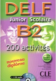 DELF Junior scolaire B2 ksiązka + CD audio - DELF junior scolaire A1 książka+klucz+transkrypcja+CD audio - Nowela - - 