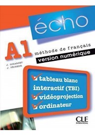 Echo A1 Materiały do tablicy interaktywnej TBI - Echo A1 ćwiczenia + CD - Nowela - - 