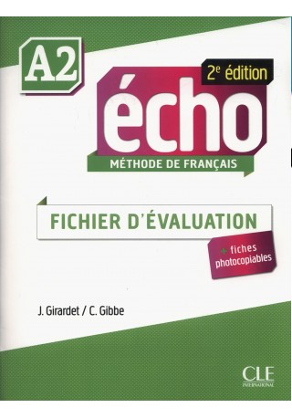 Echo A2 2ed fichier d'evaluation + CD audio 