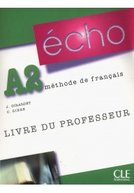 Echo A2 podręcznik metodyczny - Echo A1 ćwiczenia + CD - Nowela - - 