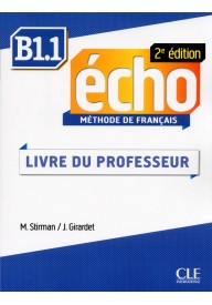 Echo B1.1 przewodnik metodyczny 2 edycja - Echo B2 ćwiczenia + CD - Nowela - - 