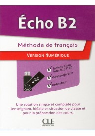 Echo B2 2ed materiały do tablicy interaktywnej TBI - Echo B2 ćwiczenia + CD - Nowela - - 