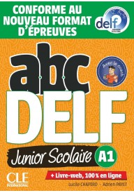 ABC DELF A1 junior scolaire książka + CD + zawartość online ed. 2021 - Seria ABC DELF junior scolaire - Nowela - - 