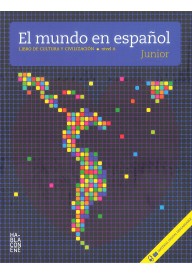 Mundo en espanol junior książka + płyta CD audio nivel A - Espanol con peliculas Samy y yo - Nowela - - 