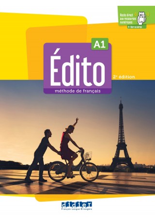 Edito A1 podręcznik + zawartość online ed. 2022 - Do nauki języka francuskiego