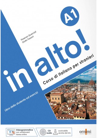 In alto! A1 podręcznik do włoskiego + ćwiczenia + CD audio + Videogrammatica - Do nauki języka włoskiego