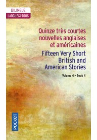 Quinze tres courtes nouvelles anglaises et américaines vol 4 literatura dwujęzyczna angielski/francuski - Pocket (3) - Nowela - - 