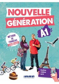 Génération A1 Nouvelle podręcznik + ćwiczenia + zawartość online - Edito A1 podręcznik do języka francuskiego plus zawartość online 2022 - Do nauki języka francuskiego - 