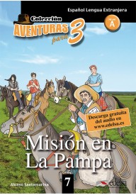 Aventuras Para 3: Mision en la Pampa + audio do pobrania A1/A2 cz. 7 - Nuevo Prisma fusion B1+B2 ćwiczenia + zawartość online - Nowela - Książki i podręczniki - język hiszpański - 