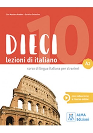 Dieci A2 podręcznik - Książki i podręczniki - język włoski