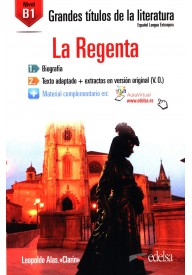 Grandes Titulos de la Literatura: La Regenta + audio do pobrania B1 - Książki po hiszpańsku do nauki języka - Księgarnia internetowa (10) - Nowela - - 