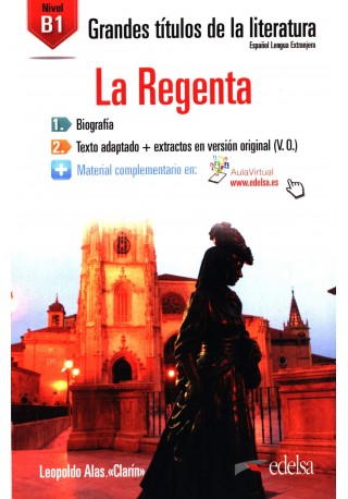 Grandes Titulos de la Literatura: La Regenta + audio do pobrania B1 