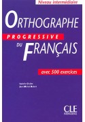 Orthographe progressive du francais intermediaire livre