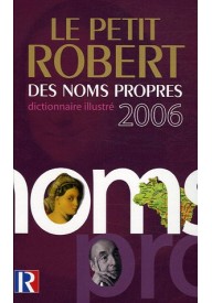 Petit Robert 2 Noms propres - "Petit Robert des noms propres Dictionnaire illustre" słownik francuski - - 