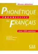 Phonetique progressive du francais debutant livre